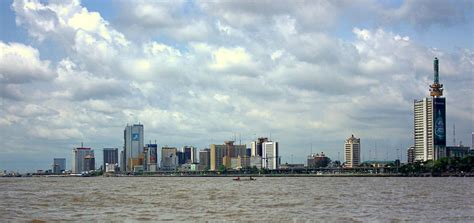 Lagos skyline | From the Lagos lagoon, this is the view of L… | Flickr