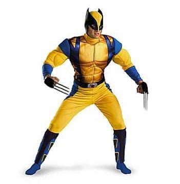 Wolverine Origins Classic Muscle Costume - Costume Holiday House