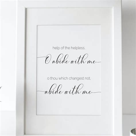 Abide in Me - Etsy