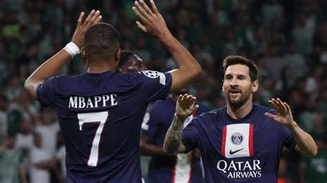 UEFA Champions League: Messi, Mbappe And Neymar Star In PSG's Win Over Maccabi Haifa - TrendRadars