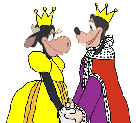 King Goofy and Queen Clarabelle Cow - Disney Fan Art (14090481) - Fanpop