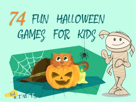 74 Fun Halloween Games For Kids [Halloween Game Ideas!]
