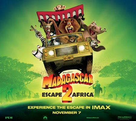 IMAX Poster and Trailer for "Madagascar: Escape 2 Africa" - FilmoFilia