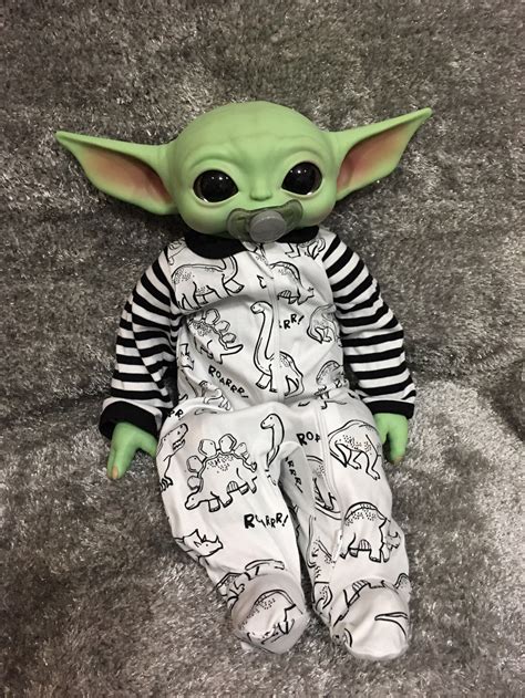 COMPLETE DOLL Grogu Yoda Baby Full Body Doll the Child - Etsy