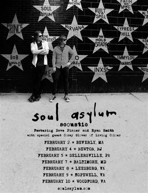 Soul Asylum NEW ACOUSTIC TOUR 2023 – DATES/TICKETS – full in bloom