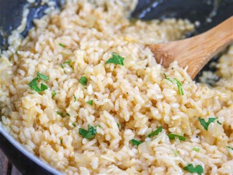 Creamy Garlic Parmesan Risotto | Kylee Cooks