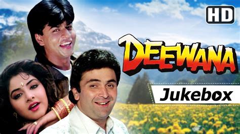 Deewana 1992 Songs HD - Shahrukh Khan, Rishi Kapoor, Divya Bharti | Hits of Kumar Sanu & Alka ...