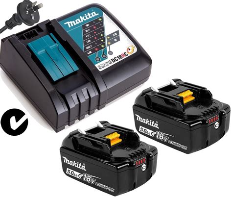 Makita GENUINE Battery Charger Kit 18V 5Ah Lithium Ion STAR BL1850B ...