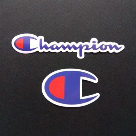 Champion Logo Sticker Luggage Laptop Skateboard (one piece), Hobbies ...