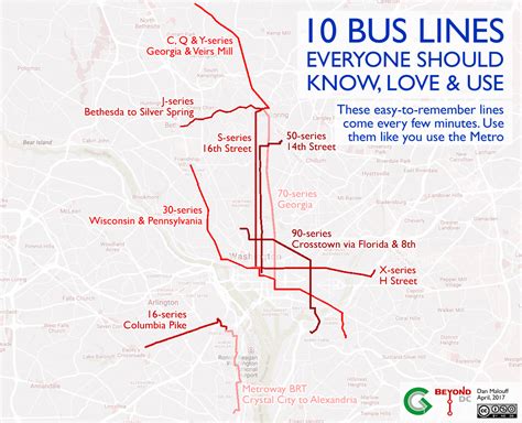 Ten bus lines around Washington, DC everyone should know how to ride ...