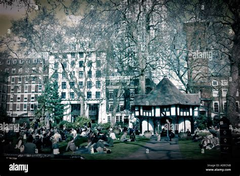 Soho Square, London Stock Photo - Alamy