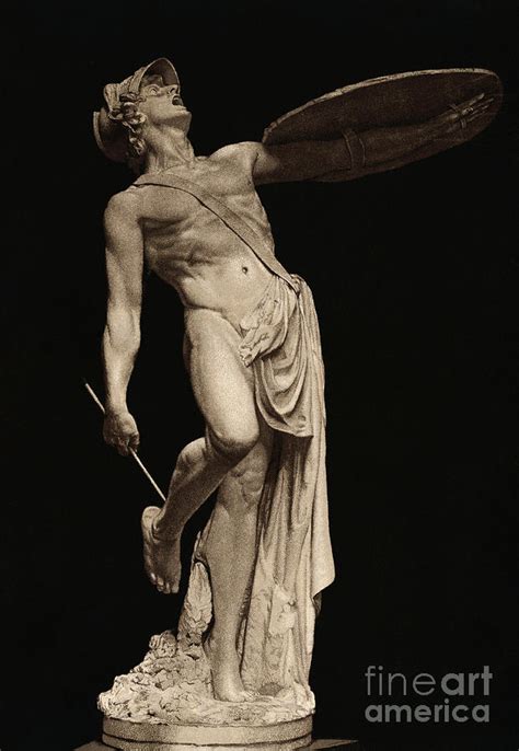 Achilles Wounded With Arrow by Bettmann