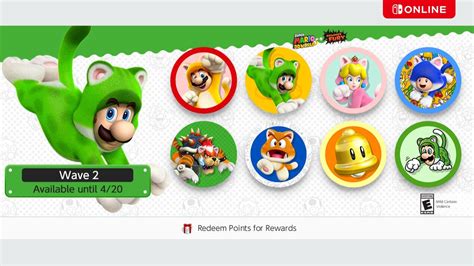 Switch Online's 'Missions & Rewards' Adds Super Mario 3D World + Bowser's Fury Icons | Nintendo Life