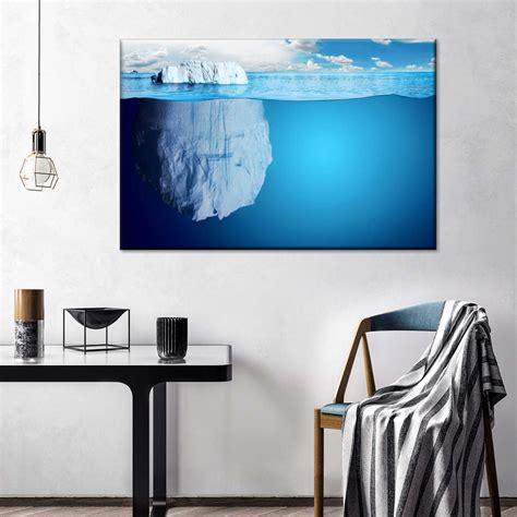 Underwater Iceberg Wall Art | Photography