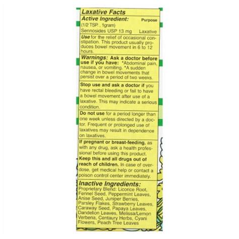 Modern Natural Products Swiss Kriss Herbal Laxative Flake Form - 1.5 oz, 1.5 oz - Smith’s Food ...
