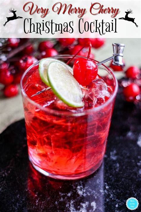 Cherry Lime Vodka: Delicious Cocktail for Holiday Parties | Recipe | Christmas drinks alcohol ...