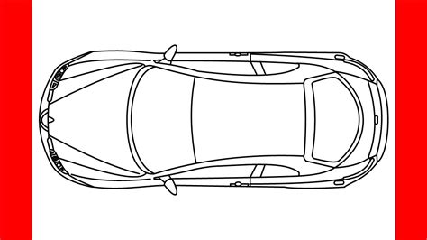 How To Draw A Car From The Top Easy / Go to the side of the car.