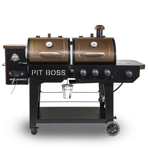 Pit Boss Pro Series Black Triple-Function Combo Grill in the Combo ...