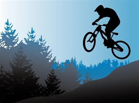 Download Free Vector Mountain Bike Illustration under the free Vector Sports category(ies) at ...