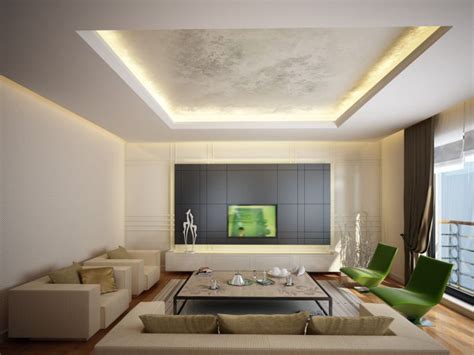80 Stylish Modern Living Room Ideas (Photos) | Ceiling design living room, Ceiling design modern ...