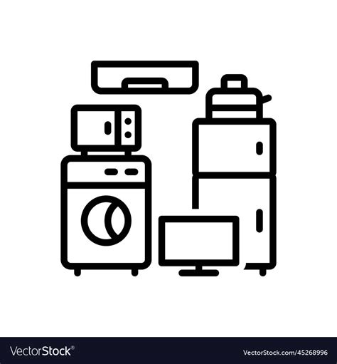 Appliances Royalty Free Vector Image - VectorStock