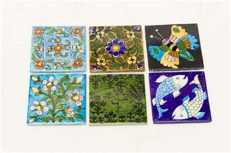 Blue Pottery Tiles at Rs 75/piece(s) | Blue Pottery Tiles in Jaipur ...