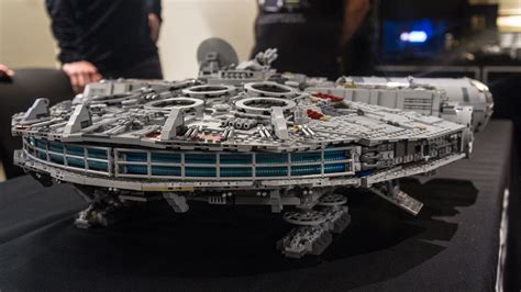 This Lego Millennium Falcon kit is the biggest and most expensive set yet, and it's back in stock