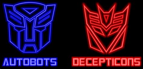 Red and Blue Autobot Logo - LogoDix