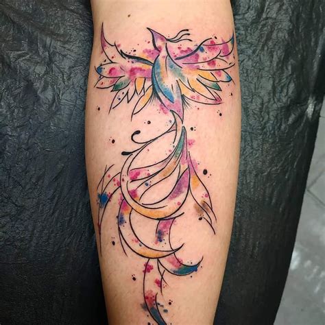 What Do Phoenix Tattoos Symbolize? [2021 Information Guide] Japanese Phoenix Tattoo, Rising ...