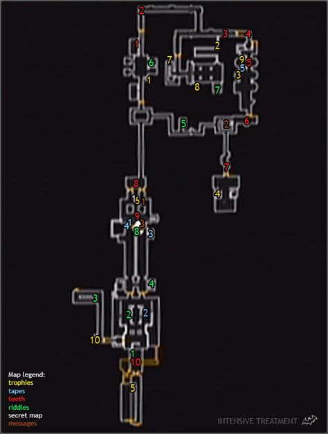 daybreakwoyg - batman arkham asylum teeth locations medical facility