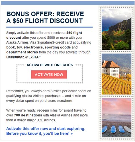 Alaska Airlines Credit Card Bonus Offer: $50 Flight Discount - Hungry for Points