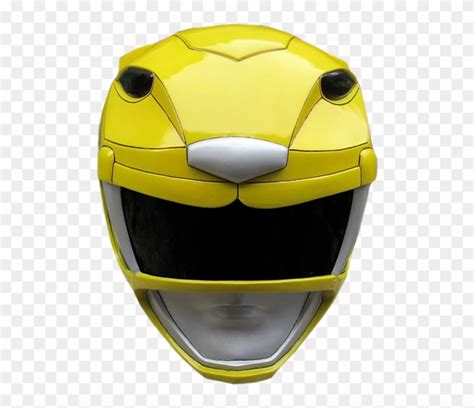 Green Ranger Helmet Png - Yellow Power Rangers Helmet, Transparent Png - 532x678(#5763189) - PngFind