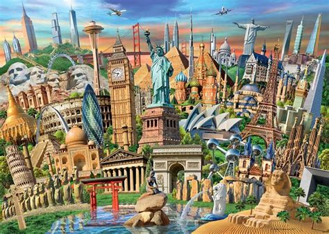 Ravensburger: Jigsaw Puzzle - World Landmarks | Toy | at Mighty Ape NZ