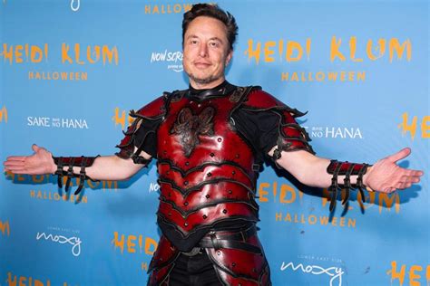 Elon Musk Goes to Heidi Klum's Halloween Party as Stars Vow to Leave ...