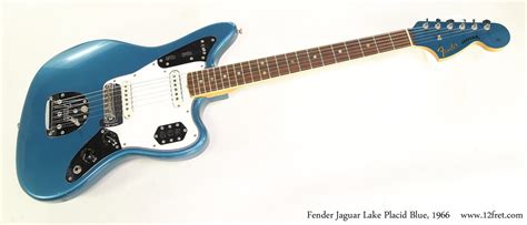 Fender Jaguar Lake Placid Blue, 1966 | www.12fret.com