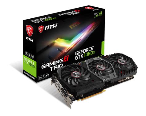 Specification GeForce GTX 1080 Ti GAMING X TRIO | MSI Global - The ...