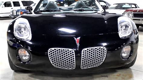 2006 Pontiac Solstice convertible Black - YouTube