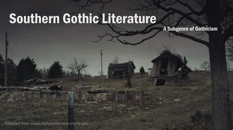 Southern Gothic Literature - ppt download