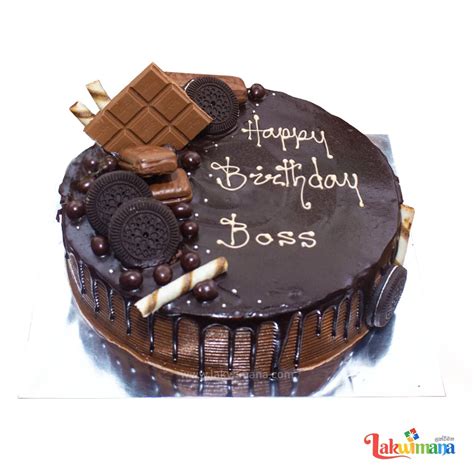 Happy Birthday Boss Cake 1.5 Kg, Lakwimana