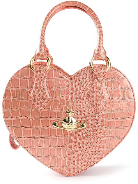 Lyst - Vivienne westwood New Chancery Heart Bag in Pink