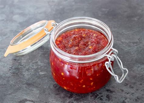 The Best Homemade Sweet Chilli Jam | Recipe | Chilli jam, Sweet chilli ...