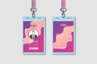 ID Card Design for Travel Company Graphic by Ju Design · Creative Fabrica