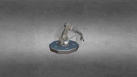 Robot Arm - Download Free 3D model by dbecker [cfd94bd] - Sketchfab