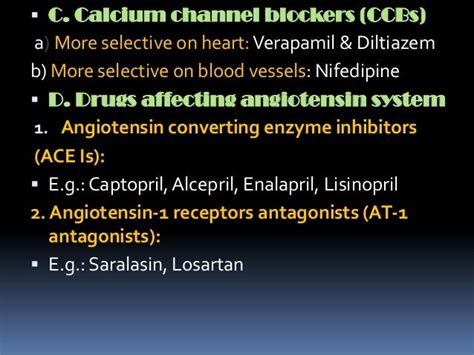 Drugs affecting cardiovascular system