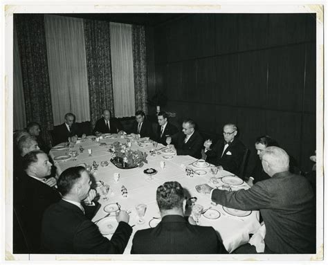 Lyndon B. Johnson, Reluctant Lunch Guest - The New York Times