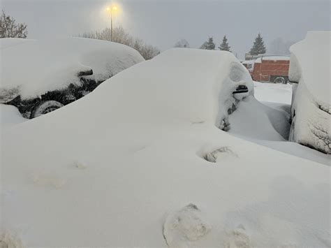 Digging Out Of More Than 6 Feet Of Lake-Effect Snow