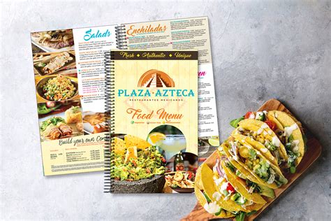 Plaza Azteca Mexican Restaurant Food Menu