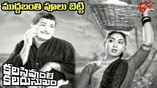 NTR Old Songs | Kalasi Vunte Kaladu Sukham | Mudda Banthi Poolu Song ...