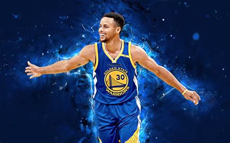 Download wallpapers 4k, Stephen Curry, abstract art, basketball stars ...