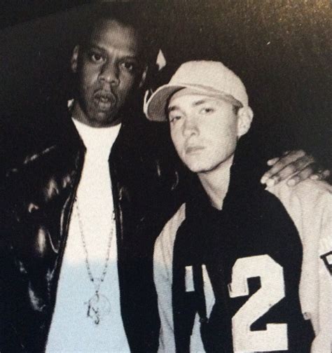 Complex Magazine — aintnojigga: Jay-Z and Eminem in 2002.